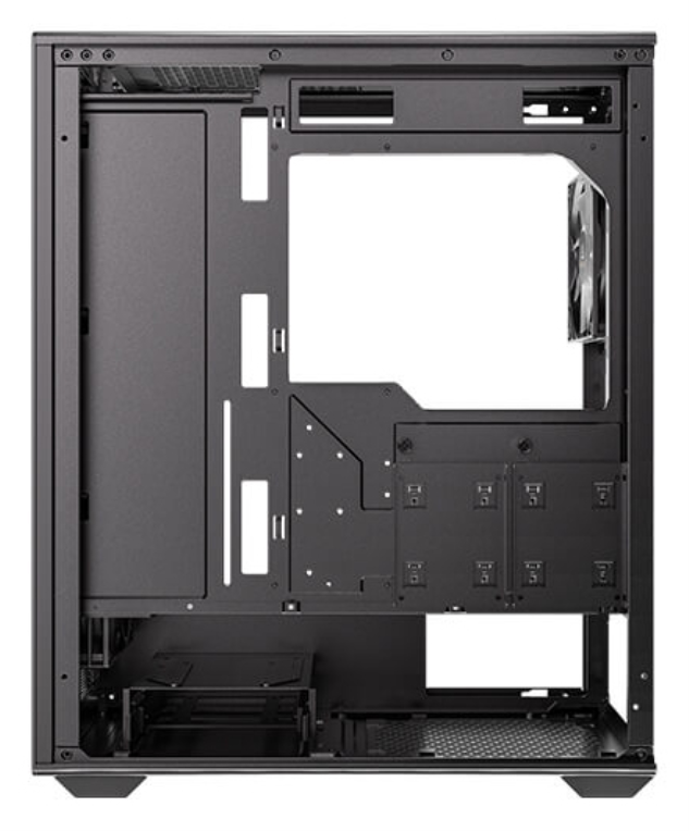 CAJA ANTEC AX85 ARGB ATX NEGRO 4XVENT 120MM 2XUSB SN FUENTE - detalle