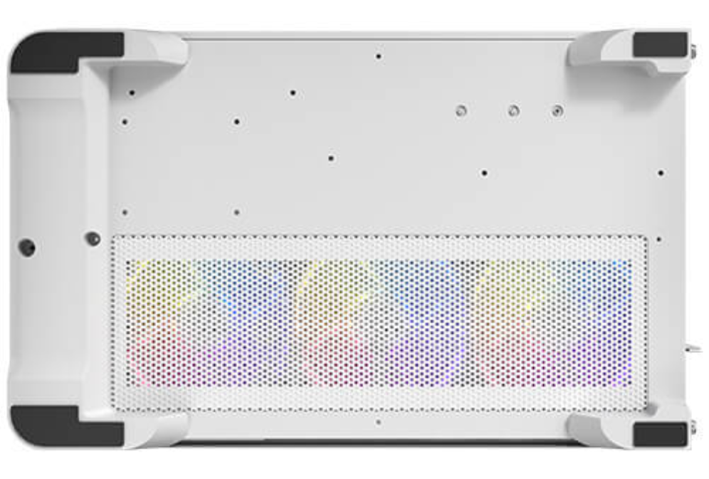 CAJA ANTEC C5 CURVE ARGB ATX BLANCO 3XVENT REV 120 MM 1X120MM 2XUSB SN FUENTE - detalle