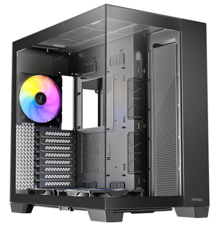 CAJA ANTEC C8 ARGB E-ATX NEGRO 2XVENT 160 MM 1X140MM 2XUSB SN FUENTE