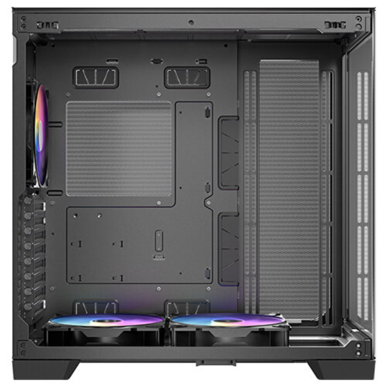 CAJA ANTEC C8 ARGB E-ATX NEGRO 2XVENT 160 MM 1X140MM 2XUSB SN FUENTE - detalle