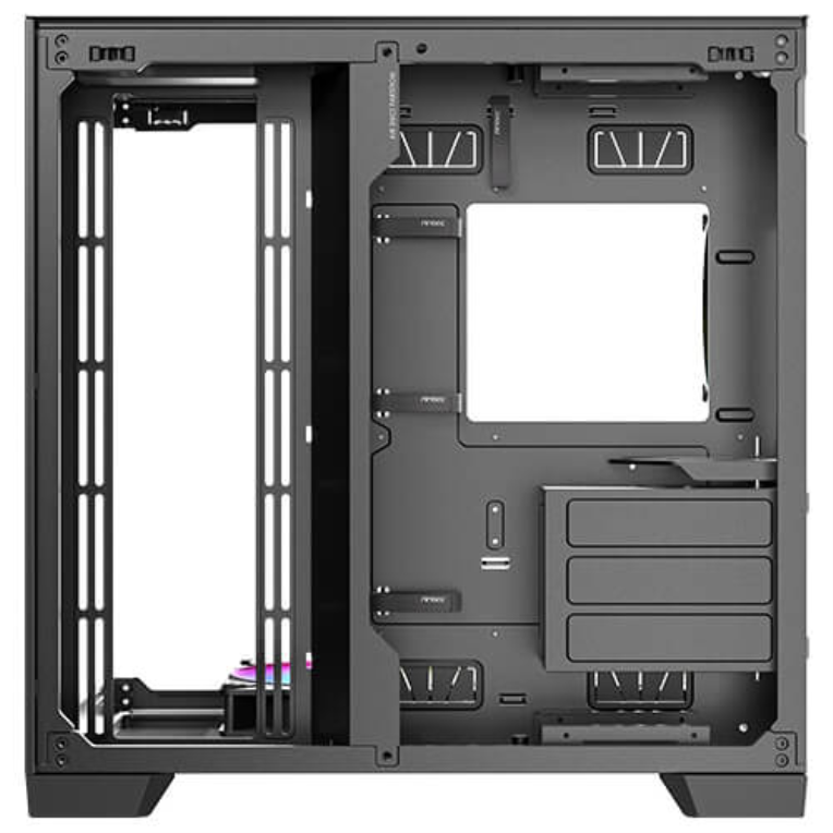 CAJA ANTEC C8 ARGB E-ATX NEGRO 2XVENT 160 MM 1X140MM 2XUSB SN FUENTE - detalle