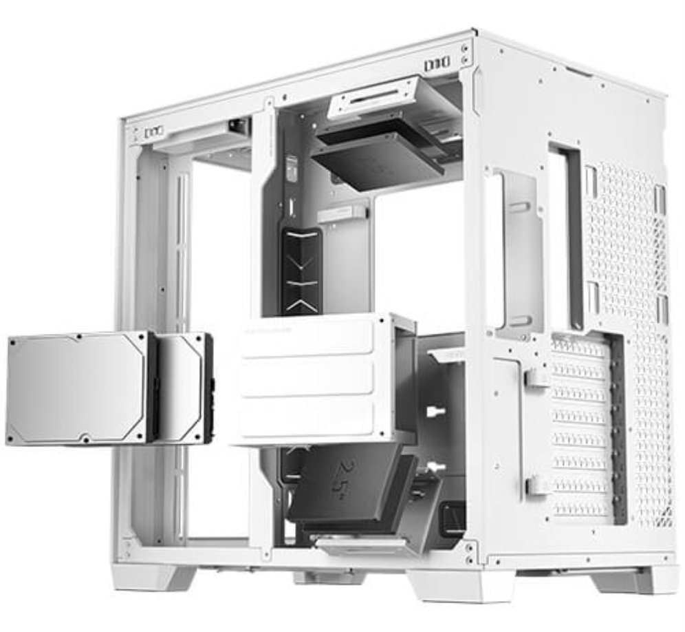 CAJA ANTEC C8 ATX 2XUSB3.0 /1XUSBC SIN FUENTE BLANCA - detalle