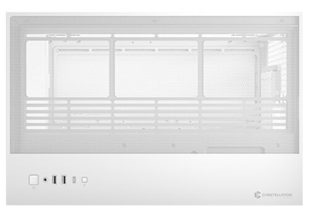 CAJA ANTEC C8 ATX 2XUSB3.0 /1XUSBC SIN FUENTE BLANCA - detalle