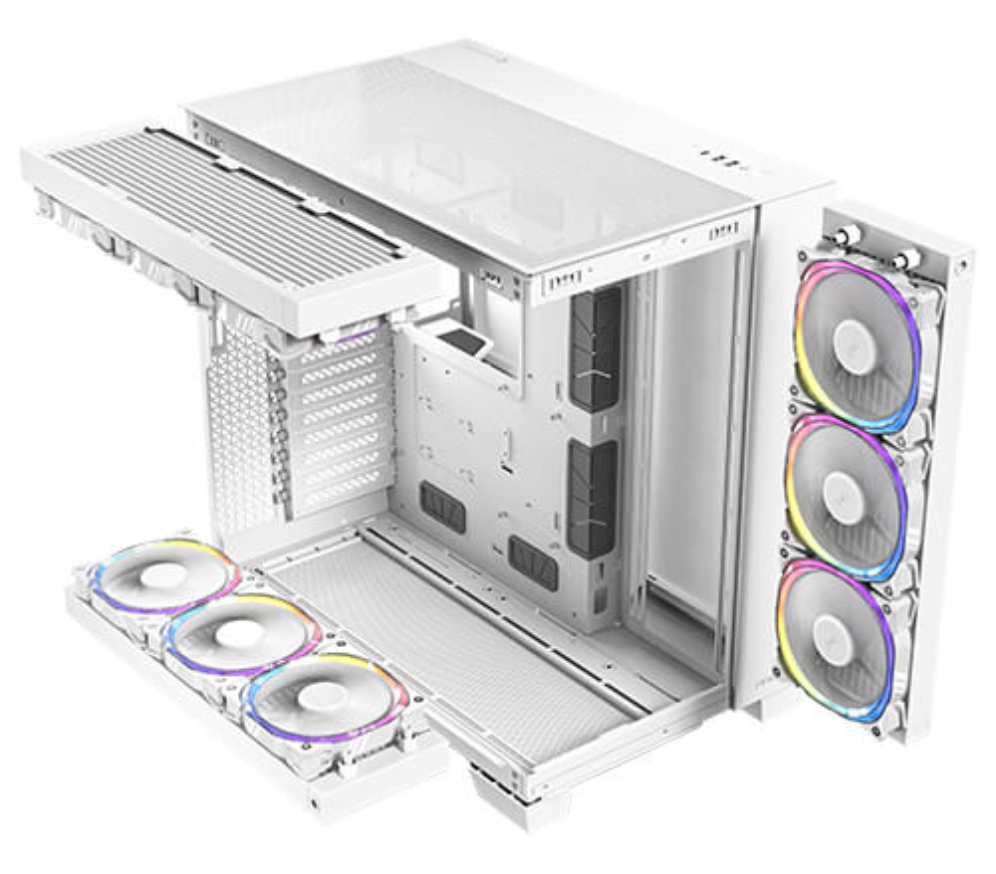 CAJA ANTEC C8 ATX 2XUSB3.0 /1XUSBC SIN FUENTE BLANCA - detalle