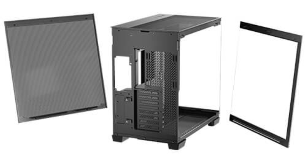CAJA ANTEC C8 ATX 2XUSB3.0 /1XUSBC SIN FUENTE NEGRO - detalle