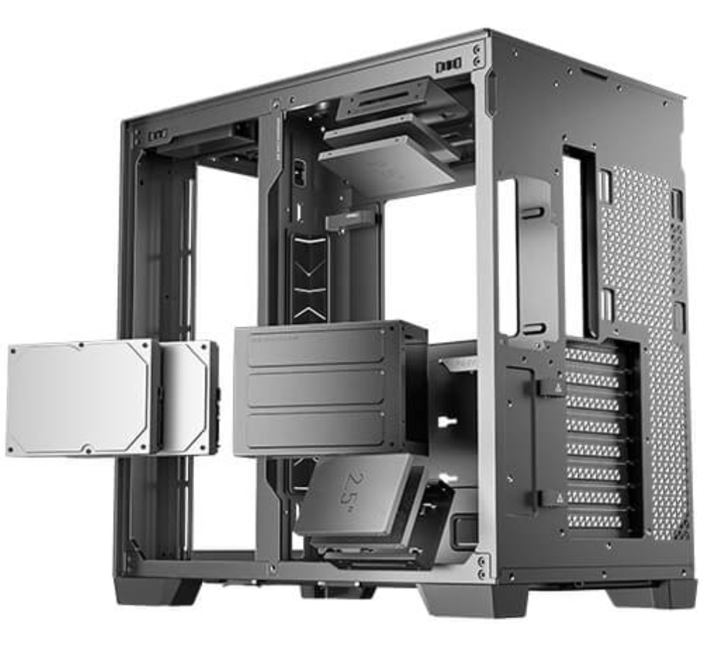 CAJA ANTEC C8 ATX 2XUSB3.0 /1XUSBC SIN FUENTE NEGRO - detalle