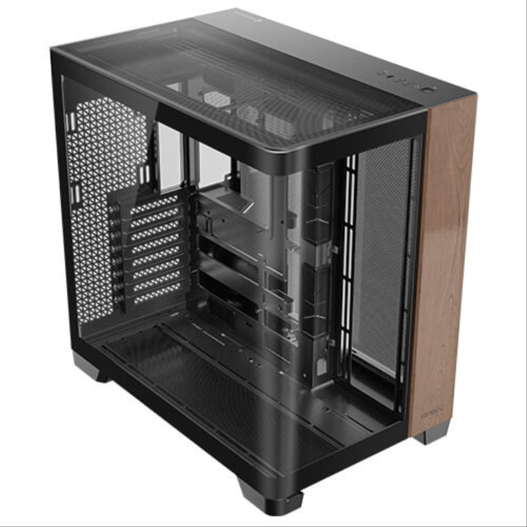 Antec C8 Curve Wood Full Tower Negro. Transparente. Madera