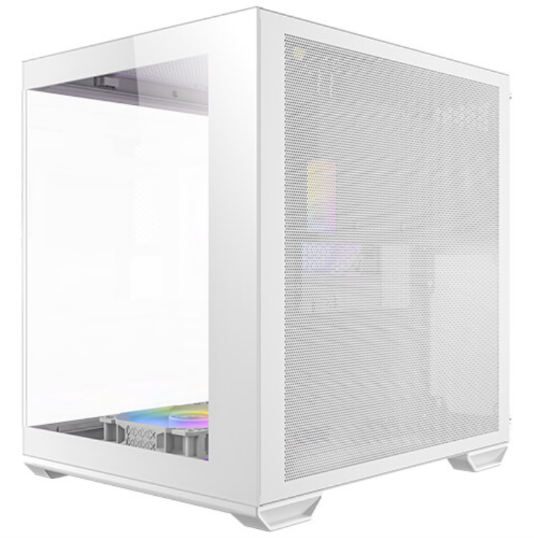 CAJA ANTEC CX60M ARGB MATX BLANCO 2XVENT REV 120 MM 1X120MM 2XUSB SN FUENTE - detalle