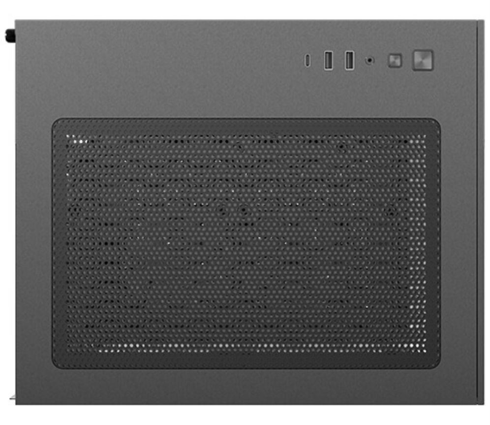 CAJA ANTEC CX60M ARGB MATX NEGRO 2XVENT REV 120 MM 1X120MM 2XUSB SN FUENTE - detalle