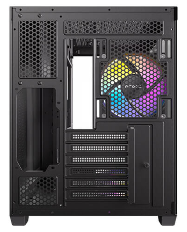 CAJA ANTEC CX800 ARGB ATX WOOD 2XVENT REV 120 MM 1X120MM 2XUSB SN FUENTE - detalle