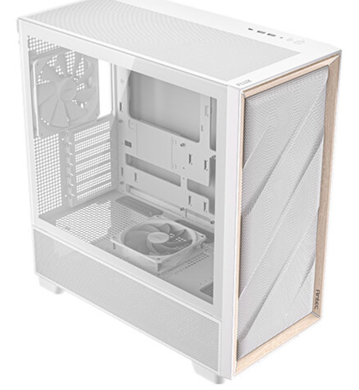 CAJA ANTEC FLUX ATX VENT 3X120MM 1X12OM REVERSE 1X140MM SIN FUENTE BLANCO - detalle