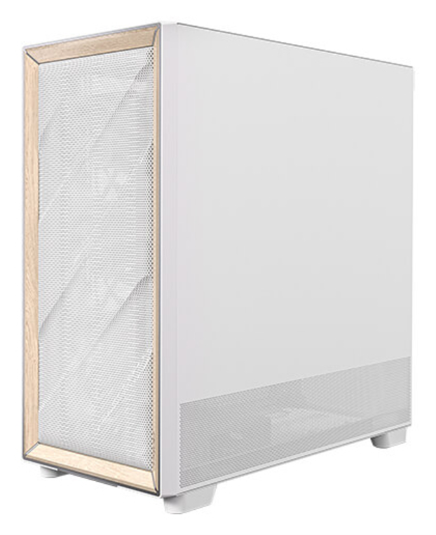 CAJA ANTEC FLUX ATX VENT 3X120MM 1X12OM REVERSE 1X140MM SIN FUENTE BLANCO - detalle