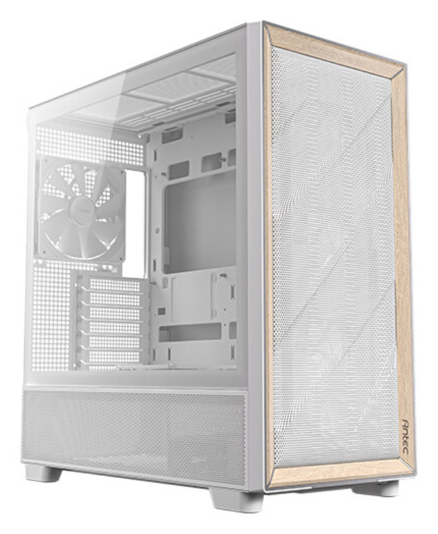 CAJA ANTEC FLUX ATX VENT 3X120MM 1X12OM REVERSE 1X140MM SIN FUENTE BLANCO - detalle