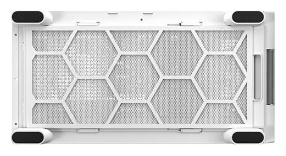 CAJA ANTEC FLUX ATX VENT 3X120MM 1X12OM REVERSE 1X140MM SIN FUENTE BLANCO - detalle