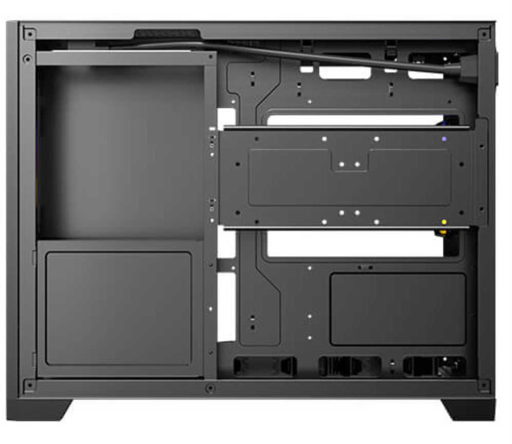 CAJA ANTEC FLUX M MATX NEGRA - detalle