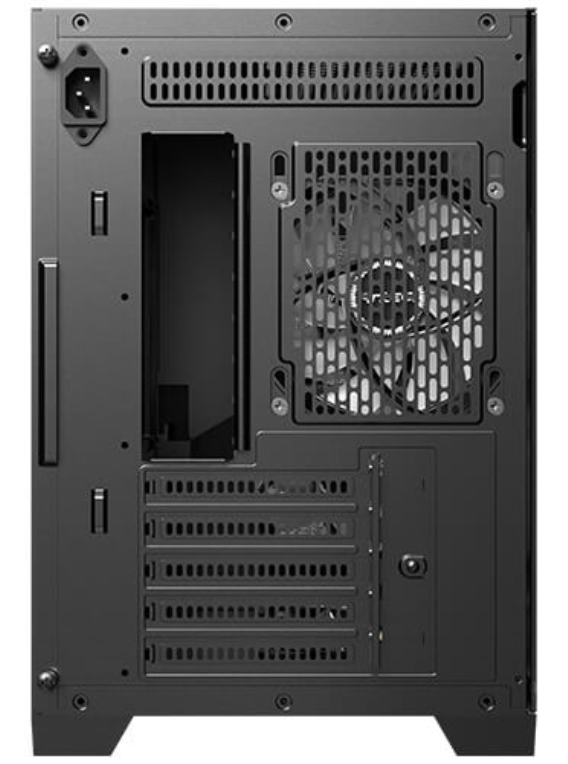 CAJA ANTEC FLUX M MATX NEGRA - detalle