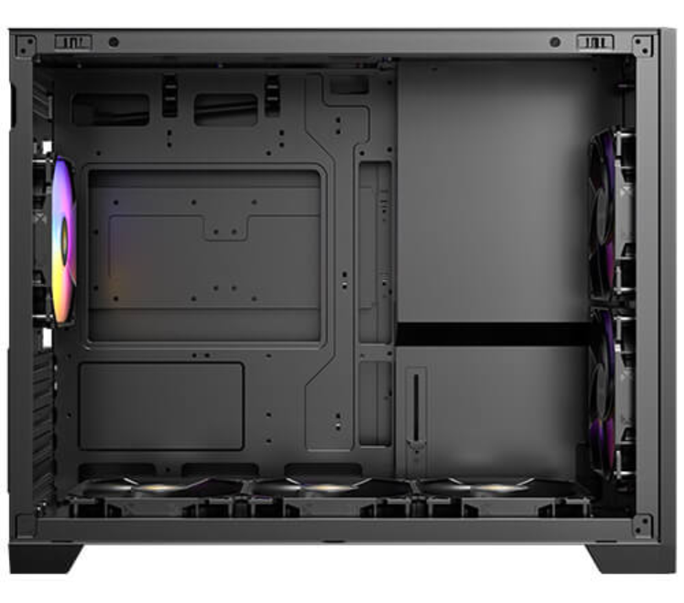 CAJA ANTEC FLUX M MATX NEGRA - detalle