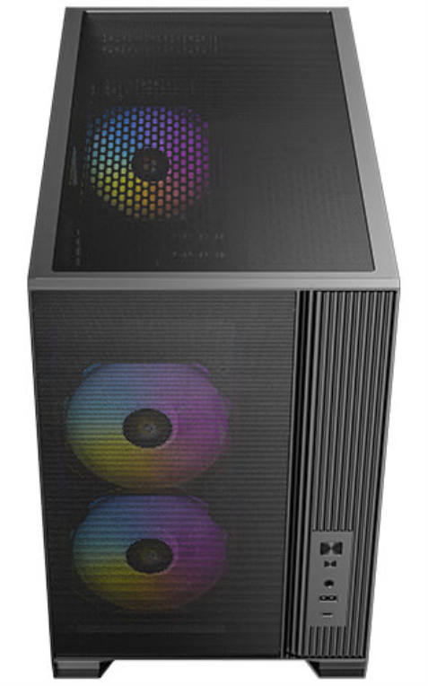 CAJA ANTEC FLUX M MATX NEGRA - detalle