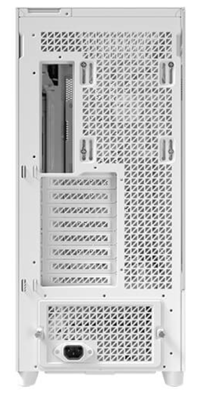 CAJA ANTEC FLUX PRO EUV WOOD ATX 2XUSB3.0 SIN FUENTE BLANCO - detalle