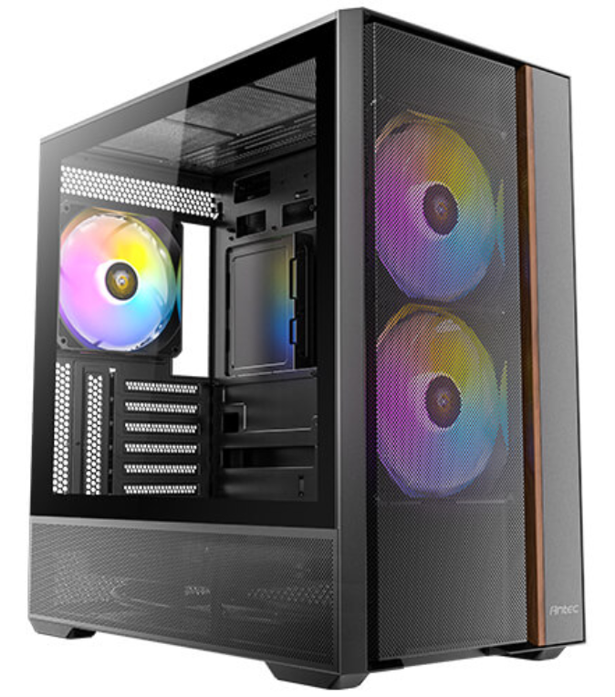 CAJA ANTEC FLUX REAR ATX ARGB NEGRA
