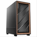 Antec FLUX SE Midi Tower Negro. Madera