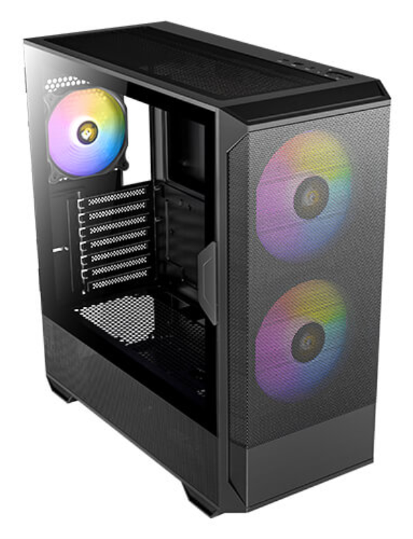 CAJA ANTEC NX416L ATX 1XUSB3.0 /1XUSB C SIN FUENTE NEGRO - detalle
