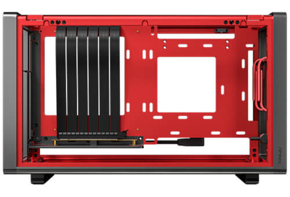 CAJA ANTEC PERFOMANCE 1M AVENTURINE MINI-ITX SIN FUENTE NEGRO - detalle