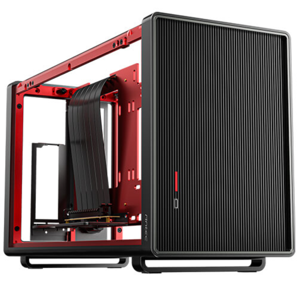 CAJA ANTEC PERFOMANCE 1M MINI-ITX SIN FUENTE NEGRO - detalle