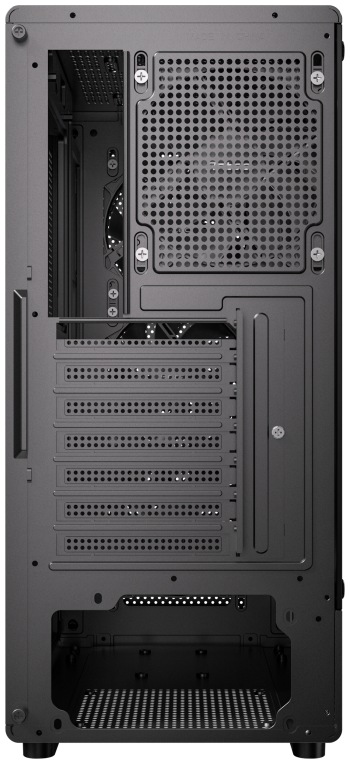 CAJA ANTEC VX-310 ATX 4 VENTILADORES ARGB NEGRA - detalle