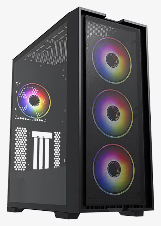 CAJA ATX HIDITEC GAMING H2 AIR ARGB BLACK E-ATX