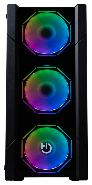CAJA ATX HIDITEC V30 ARGB CRISTAL TEMPLADO - detalle