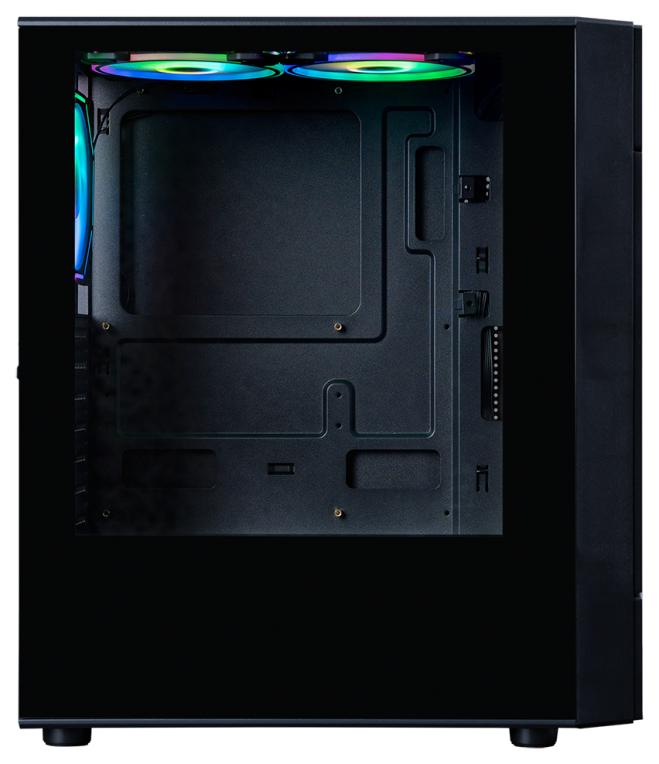 CAJA ATX HIDITEC V30 ARGB CRISTAL TEMPLADO - detalle