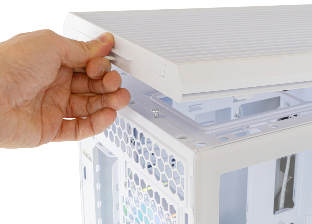 CAJA ATX NOX HUMMER ANVIL 2XUSB3.0 SIN FUENTE BLANCO - detalle
