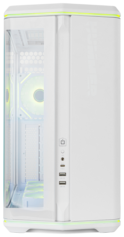 CAJA ATX NOX HUMMER ANVIL 2XUSB3.0 SIN FUENTE BLANCO - detalle
