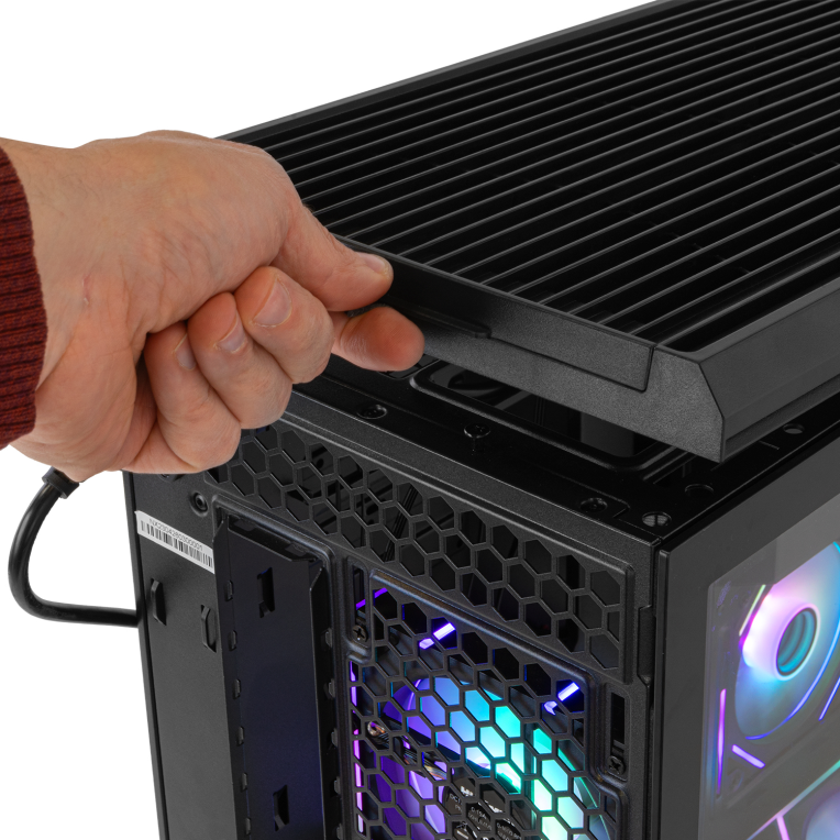 CAJA ATX NOX HUMMER ANVIL 2XUSB3.0 SIN FUENTE NEGRO - detalle
