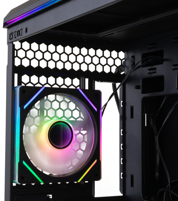 CAJA ATX NOX HUMMER ANVIL 2XUSB3.0 SIN FUENTE NEGRO - detalle