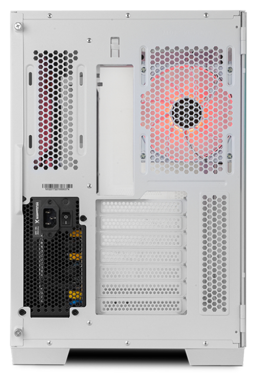 CAJA ATX NOX MIDITORRE DELUXE HUMMER ASTRA BLANCA - detalle