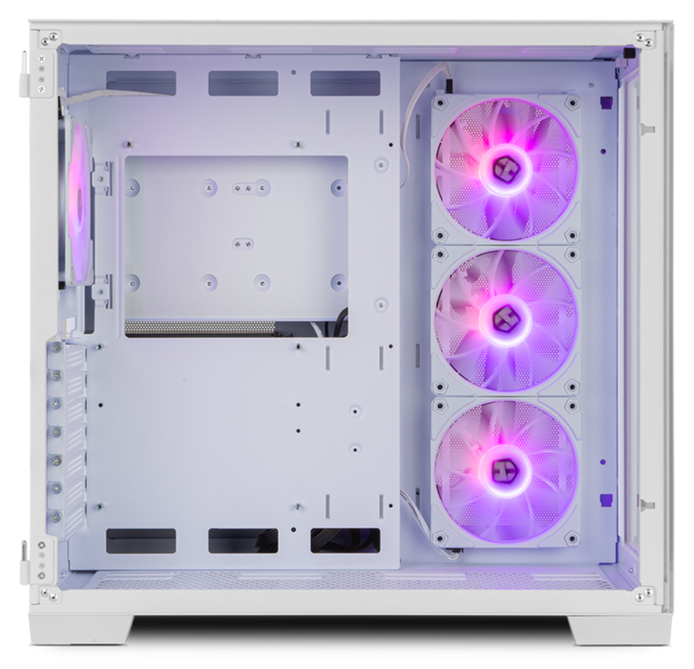CAJA ATX NOX MIDITORRE DELUXE HUMMER ASTRA BLANCA - detalle