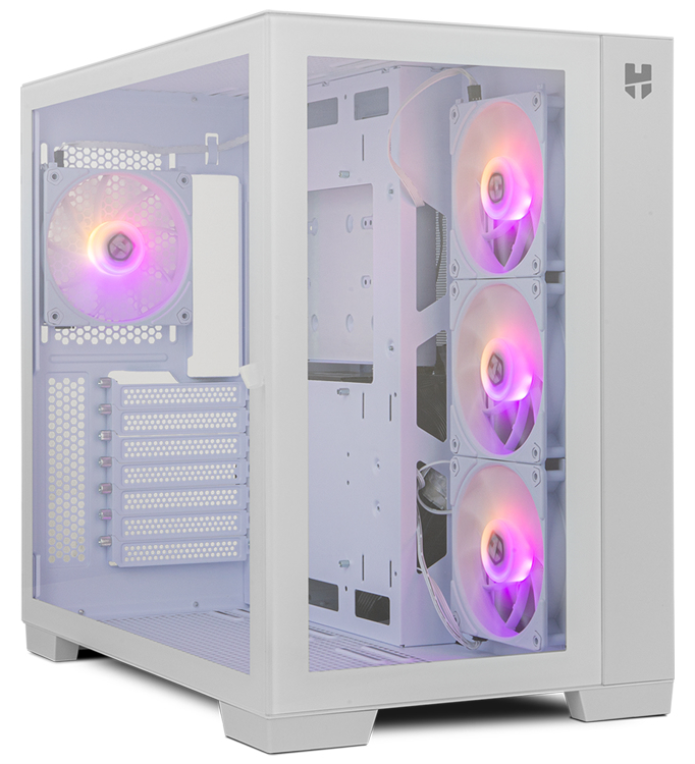 CAJA ATX NOX MIDITORRE DELUXE HUMMER ASTRA BLANCA