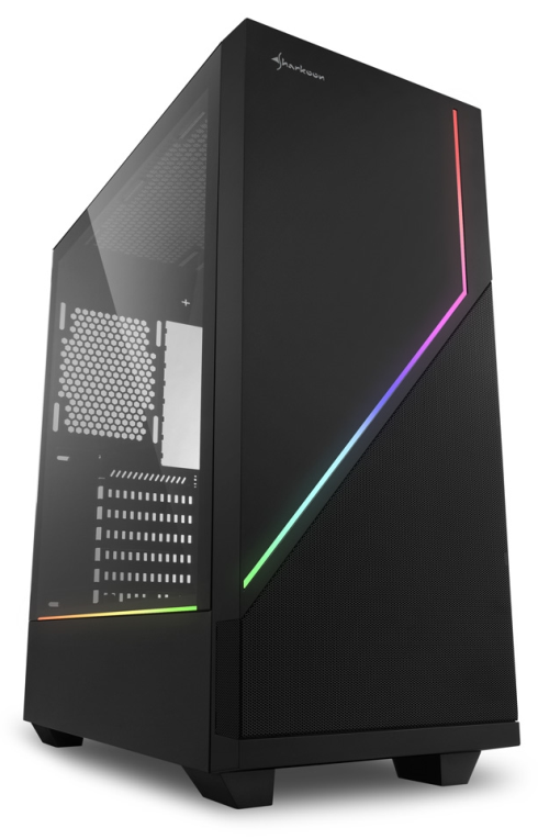 CAJA ATX SHARKOON RGB FLOW 2XUSB3.0 SIN FUENTE