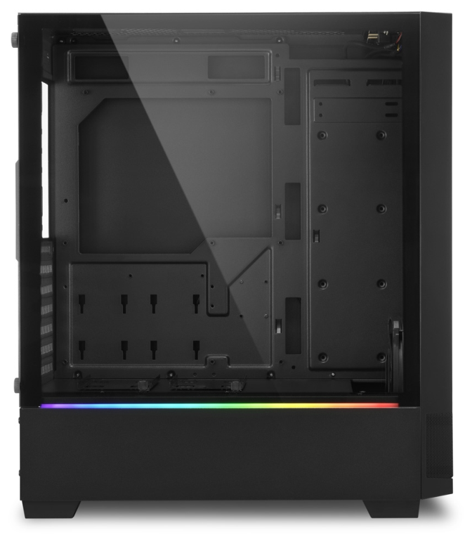 CAJA ATX SHARKOON RGB FLOW 2XUSB3.0 SIN FUENTE - detalle