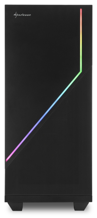 CAJA ATX SHARKOON RGB FLOW 2XUSB3.0 SIN FUENTE - detalle