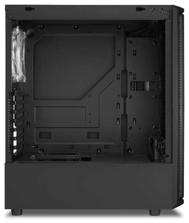 CAJA ATX SHARKOON SK3 2XUSB3.0 SIN FUENTE RGB NEGRO - detalle