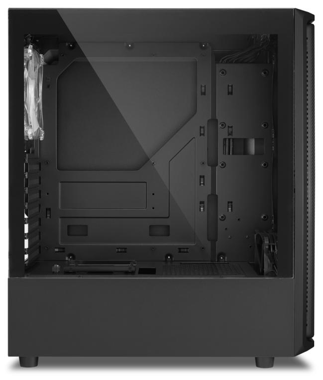 CAJA ATX SHARKOON SK3 2XUSB3.0 SIN FUENTE RGB NEGRO - detalle