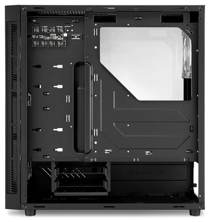 CAJA ATX SHARKOON TG5 PRO 2XUSB3.0 2XUSB2.0 SIN FUENTE RGB NEGRO - detalle