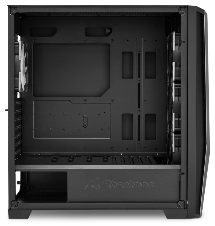 CAJA ATX SHARKOON TG7M 2XUSB3.0 SIN FUENTE NEGRO - detalle