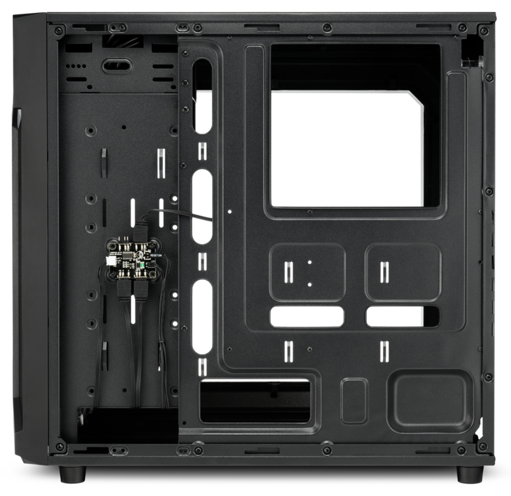 CAJA ATX SHARKOON VG6-W RGB 2XUSB3.0 RGB SIN FUENTE NEGRO - detalle