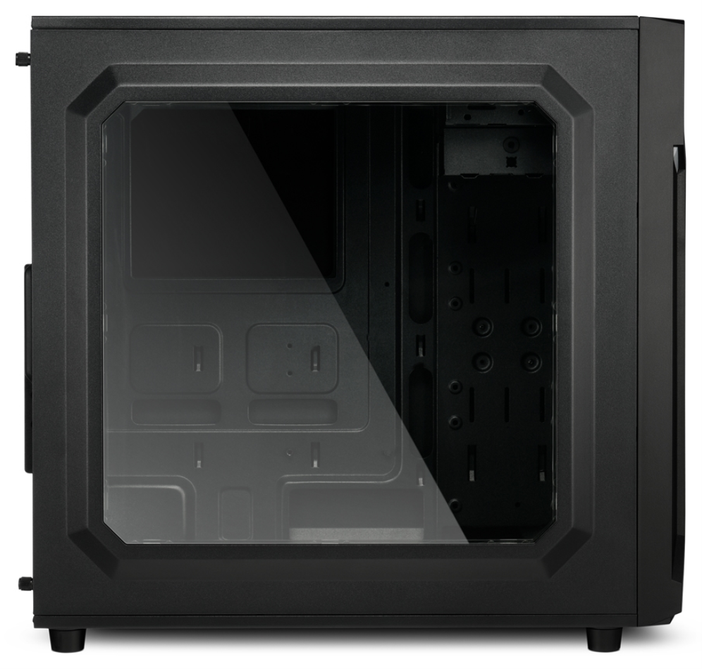 CAJA ATX SHARKOON VG6-W RGB 2XUSB3.0 RGB SIN FUENTE NEGRO - detalle