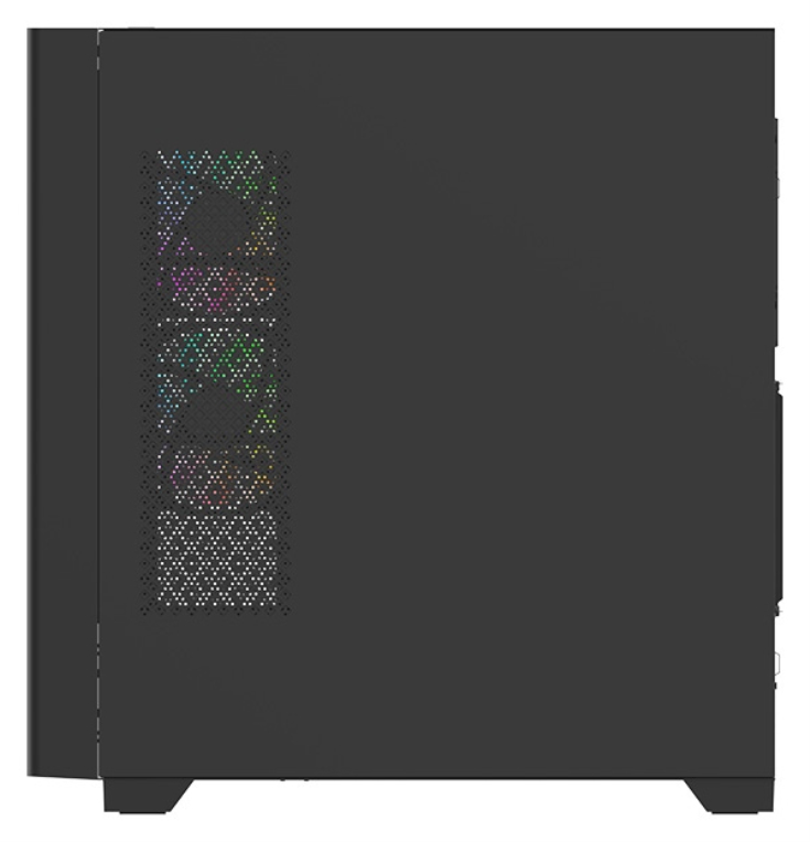 CAJA ATX THERMALTAKE VIEW 290 USB C X 2 1XVENT120MM ARGB NEGRO S/N FUENTE - detalle