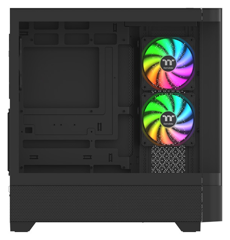 CAJA ATX THERMALTAKE VIEW 290 USB C X 2 1XVENT120MM ARGB NEGRO S/N FUENTE - detalle